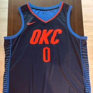 XXL Russell Westbrook OKC Jersey